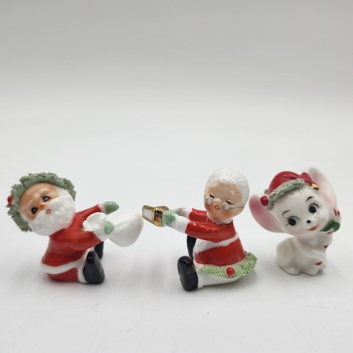 Vintage napcoware santa mrs - vintage,
